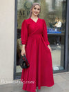 Robe farasha rouge