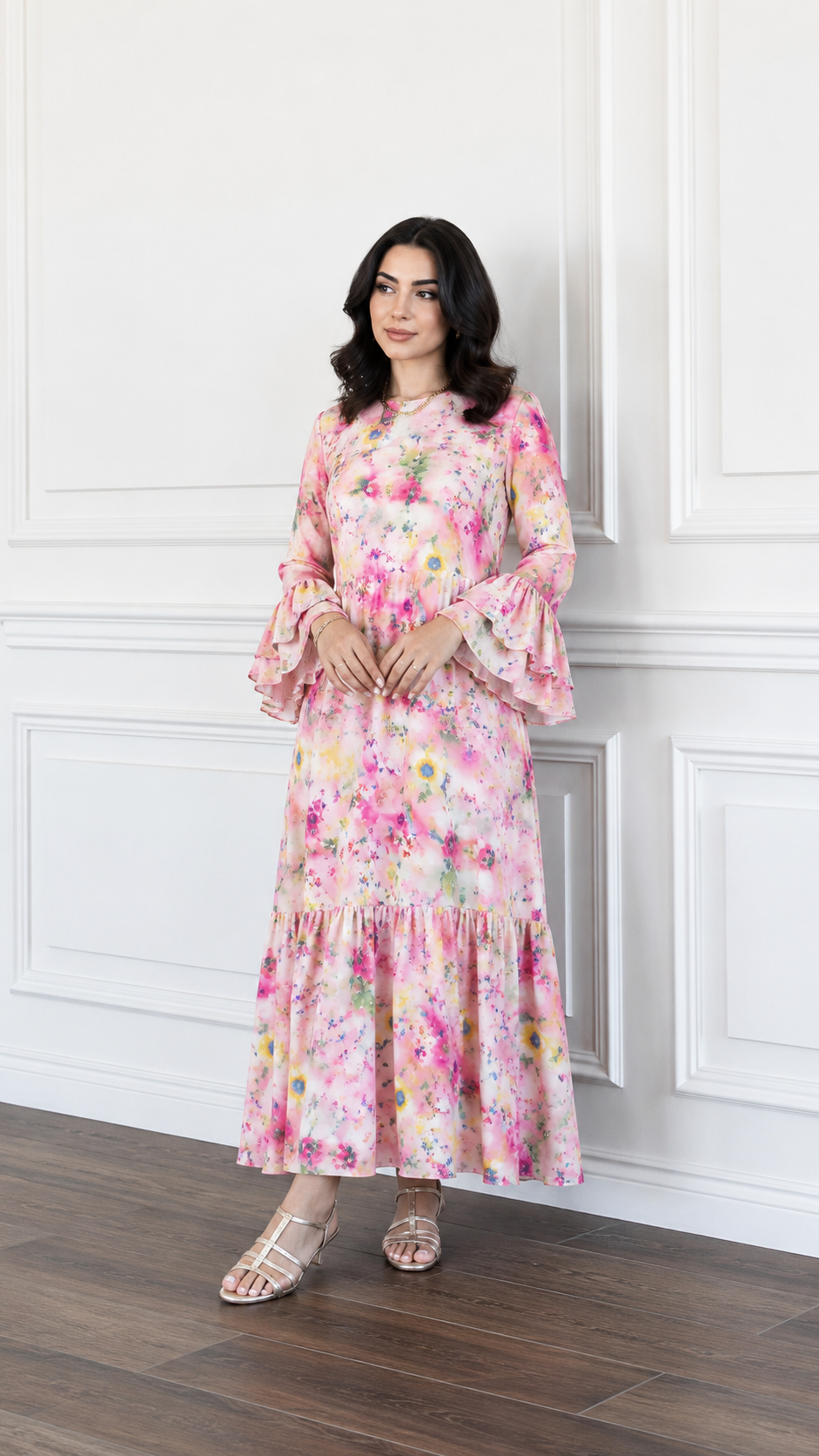 Robe فستان بثلاث الربيع 🌺🌸🌼