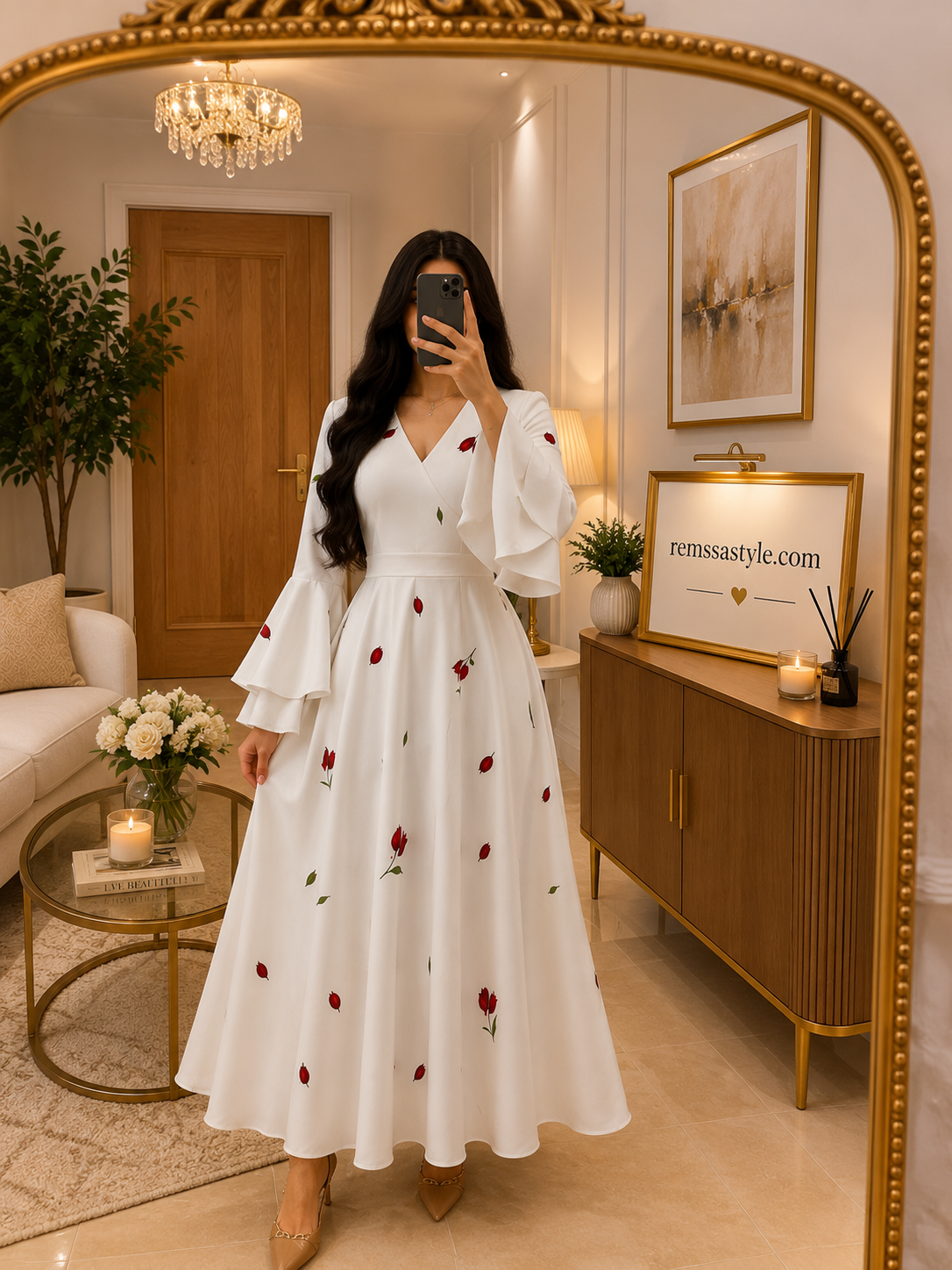Robe CHERRY BLOSSOM فستان ازهار الكرز